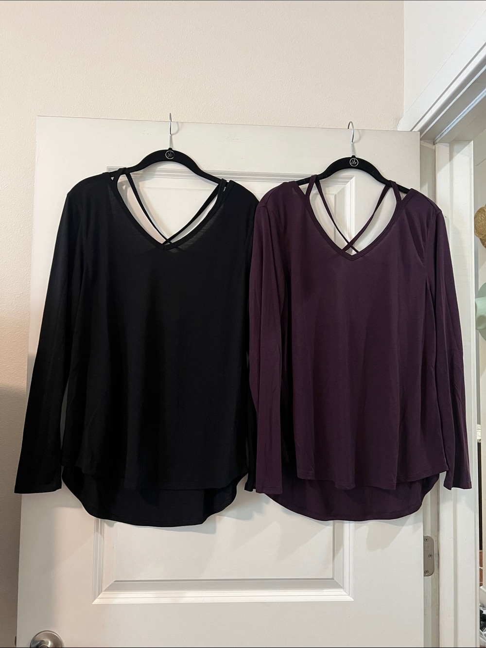 Lot of 2 Old Navy Active Long-Sleeve Tops